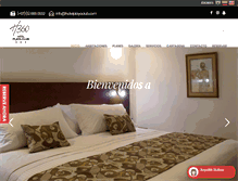 Tablet Screenshot of hotelplayaclub.com